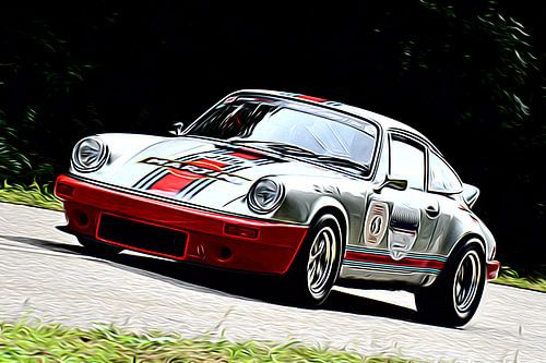 Porsche 911 Carrera RSR - Start 63 - Eggberg Klassik 2024 FOTO ART 1.0