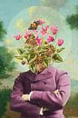 The Gardener and the Butterflies van Marja van den Hurk thumbnail