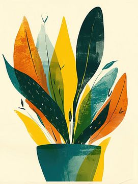 Abstract moderne vormen van Modern Collection