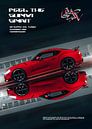 Toyota GR Supra Poster van Ali Firdaus thumbnail