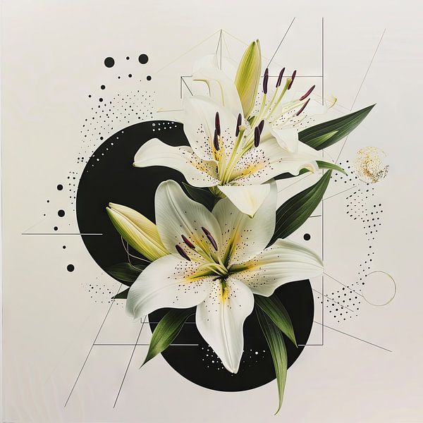 Lilies by Poster Art Shop