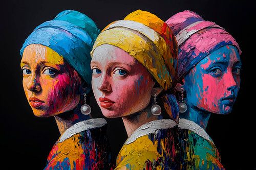 Die Mädchen mit den Perlen