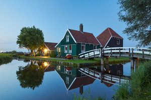 Een prachtige avond op de Zaanse Schans