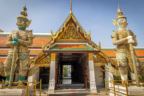 The Grand Palace in Bangkok @ Bangkok, Thailand