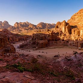 The city of Petra - Jordan by Jack Koning