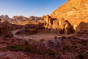 The city of Petra - Jordan von Jack Koning