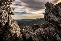 Tough rock in the mountain