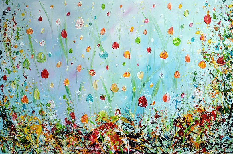 Flowers by Gena Theheartofart