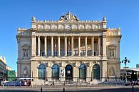 The Palais de la Bourse in Marseille von Panorama Streetline Miniaturansicht