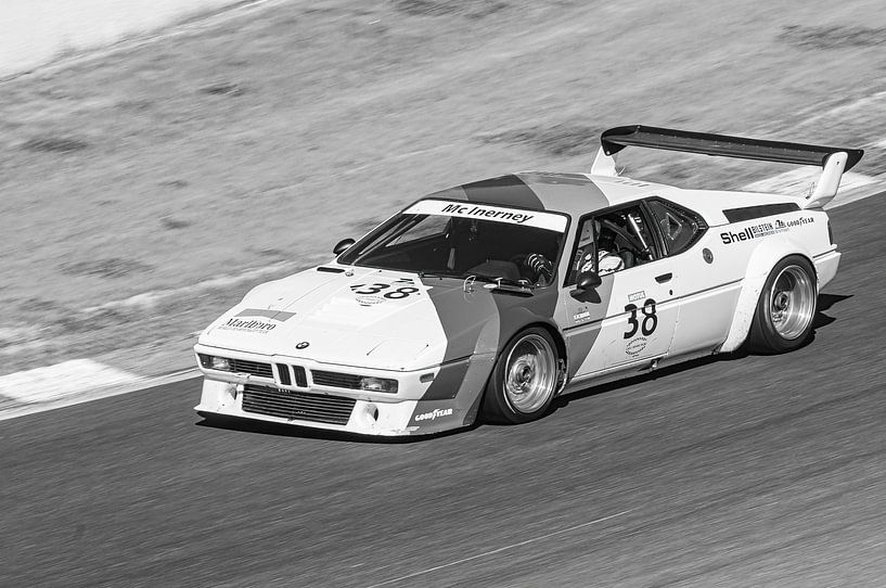 BMW M1 klassischer Rennwagen von Sjoerd van der Wal Fotografie