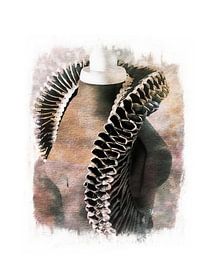 Le collier historique sur Babette van den Berg