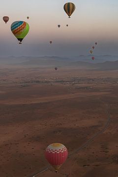 Ballonfahrt bei Sonnenaufgang