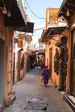 Street life in Marrakech by Jarno Dorst