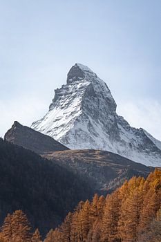 Matterhorn in de herfst
