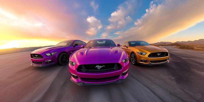 Ford Mustang - Ikone in atemberaubender Umgebung von byRenzo