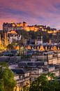 Wundervoller Sonnenuntergang in Edinburgh  von Melanie Viola Miniaturansicht