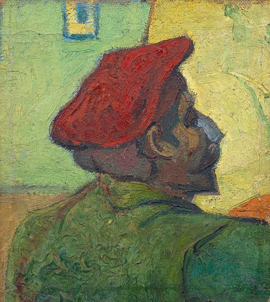 Paul Gauguin (Mann in einem roten Barett), Vincent van Gogh von Meisterhafte Meister