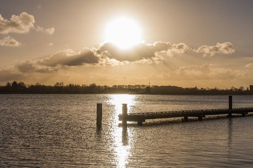 Zonsondergang van Carla Eekels