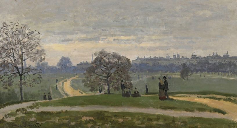 Hyde Park, Londres, Claude Monet par Des maîtres magistraux