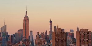 Ligne d'horizon de NYC - Empire State Building (USA) sur Marcel Kerdijk