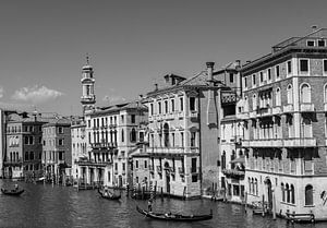 Monochrome image of the old town in Venice by Animaflora PicsStock