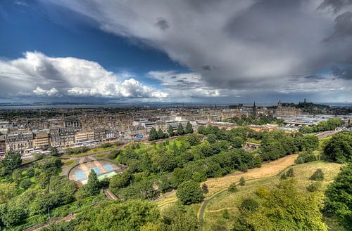 View from Edinburgh Castle by Jan Kranendonk