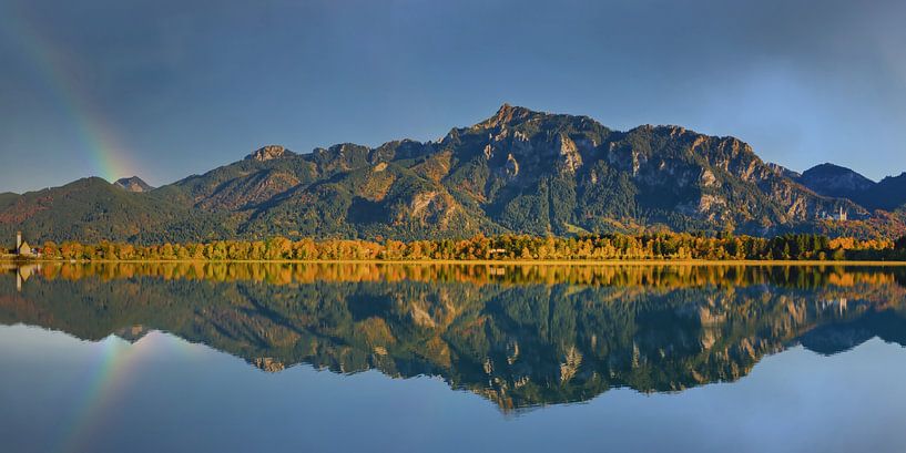 Forggensee und Tegelberg von Walter G. Allgöwer