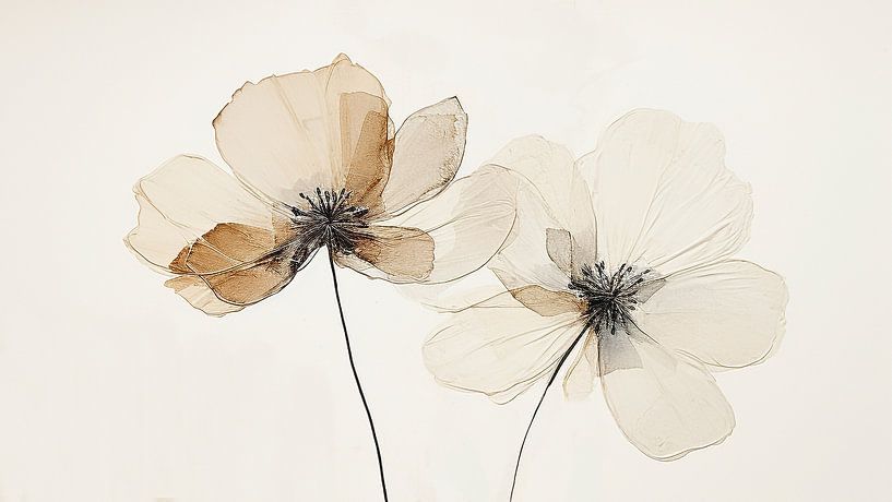 Delikate Blumen von Bianca ter Riet