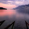 Sonnenaufgang am Gardasee von Severin Frank Fotografie
