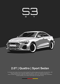 Audi S3 8Y Limousine von Kaminarirace