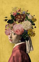 Meisje met de Parel - the Floral on Yellow Edition