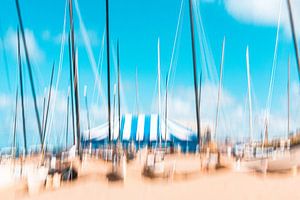 Impressie van het strand