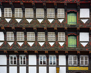 Fassade des Gildehauses in Braunschweig