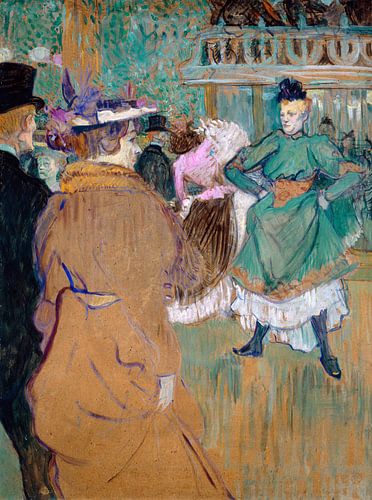 Quadrille au Moulin Rouge, Toulouse Lautrec