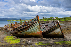 Die Schiffswracks von Salen auf Mull, Schottland (3/8)