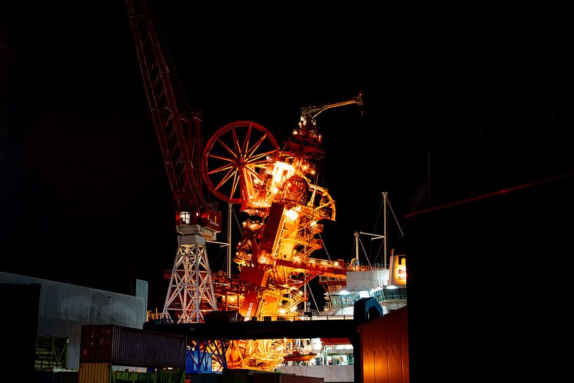 Rotterdamse industrie 1 van Olga Drop