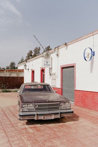 Buick-Oldtimer im Cafe route66 von sonja koning