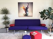 Kundenfoto: Explosive Farben in einer Vase von Natasja Haandrikman