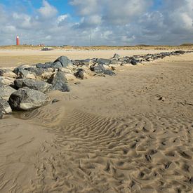 Boulders on the beach. von Nicole van As
