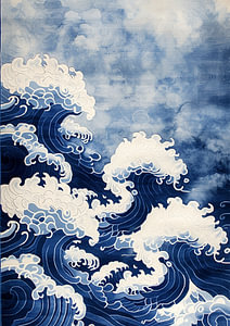Blaue Welle