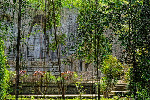 Rock Temple, Bali, Indonesia