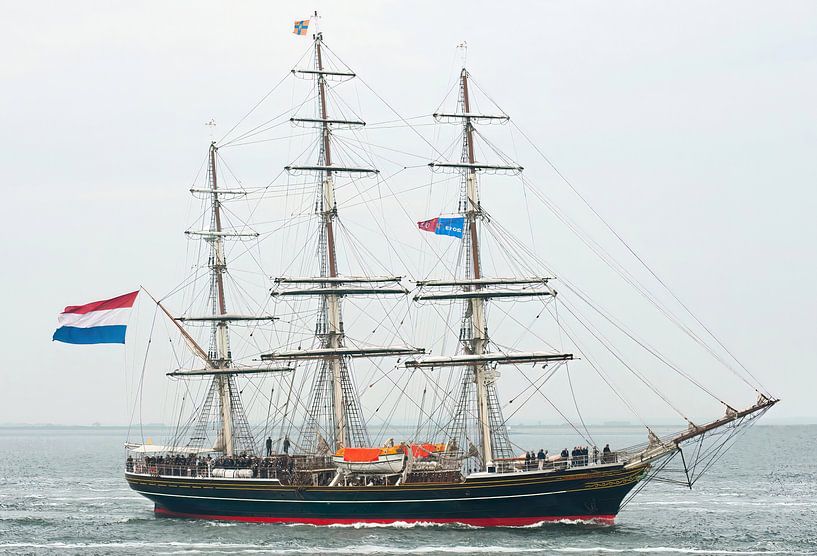 Königliche Yacht Stadt Amsterdam, von Brian Morgan