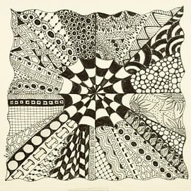 Zentangle Kunst von Anja  Bulté