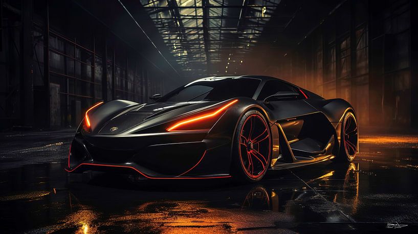 supercar by Gelissen Artworks