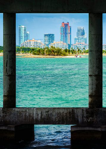 South Beach Under the Bridge by Mark den Hartog