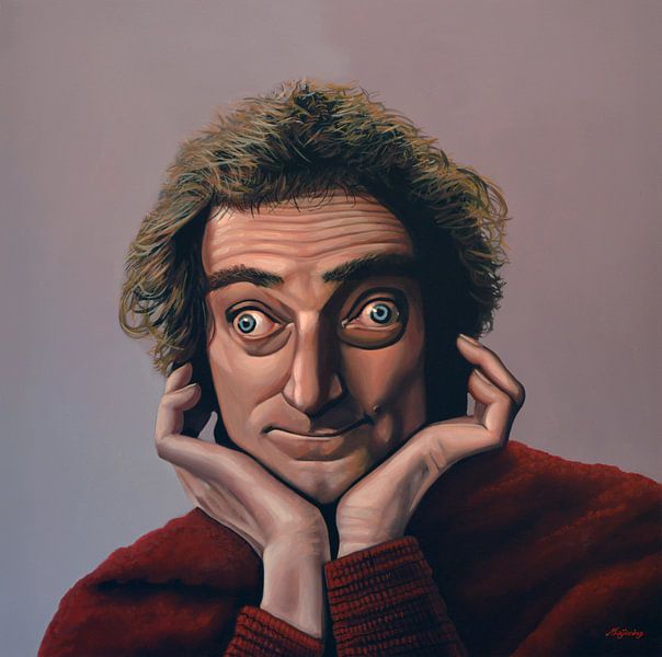 Marty Feldman Painting par Paul Meijering