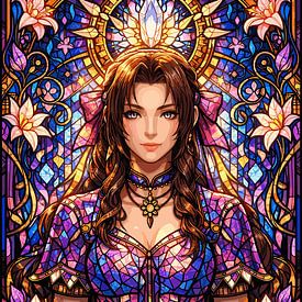 De glas-in-lood-krijger: de raadselachtige heldin van cotto art