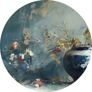 Stilleven in Japandi stijl van Japandi Art Studio