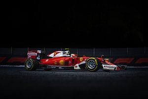 Kimi Räikkönen - Ferrari SF16-H 2016 von Kevin Baarda