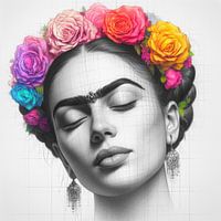 Drawing of Frida